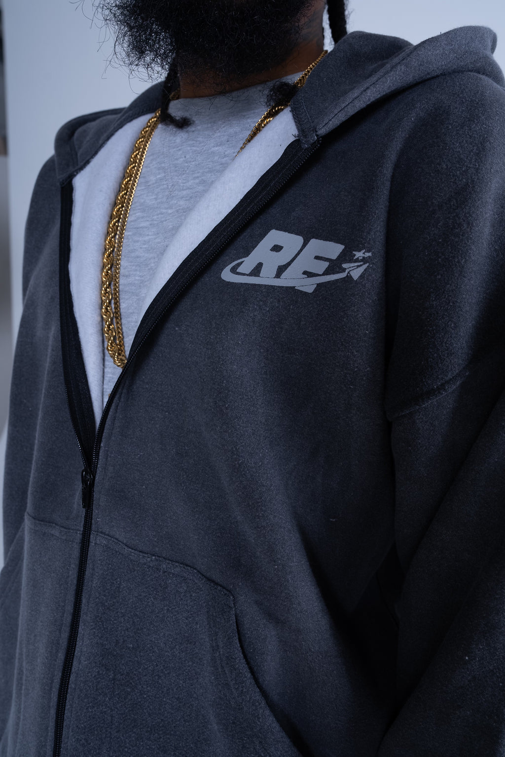 ACID WASH ZIP TRACKSUIT