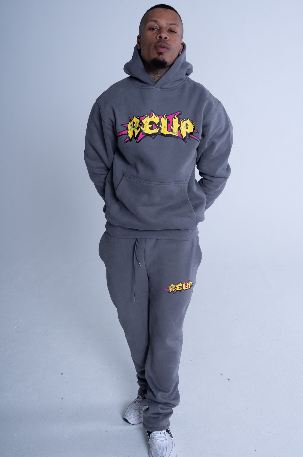 SPLASH PULLOVER TRACKSUIT SET
