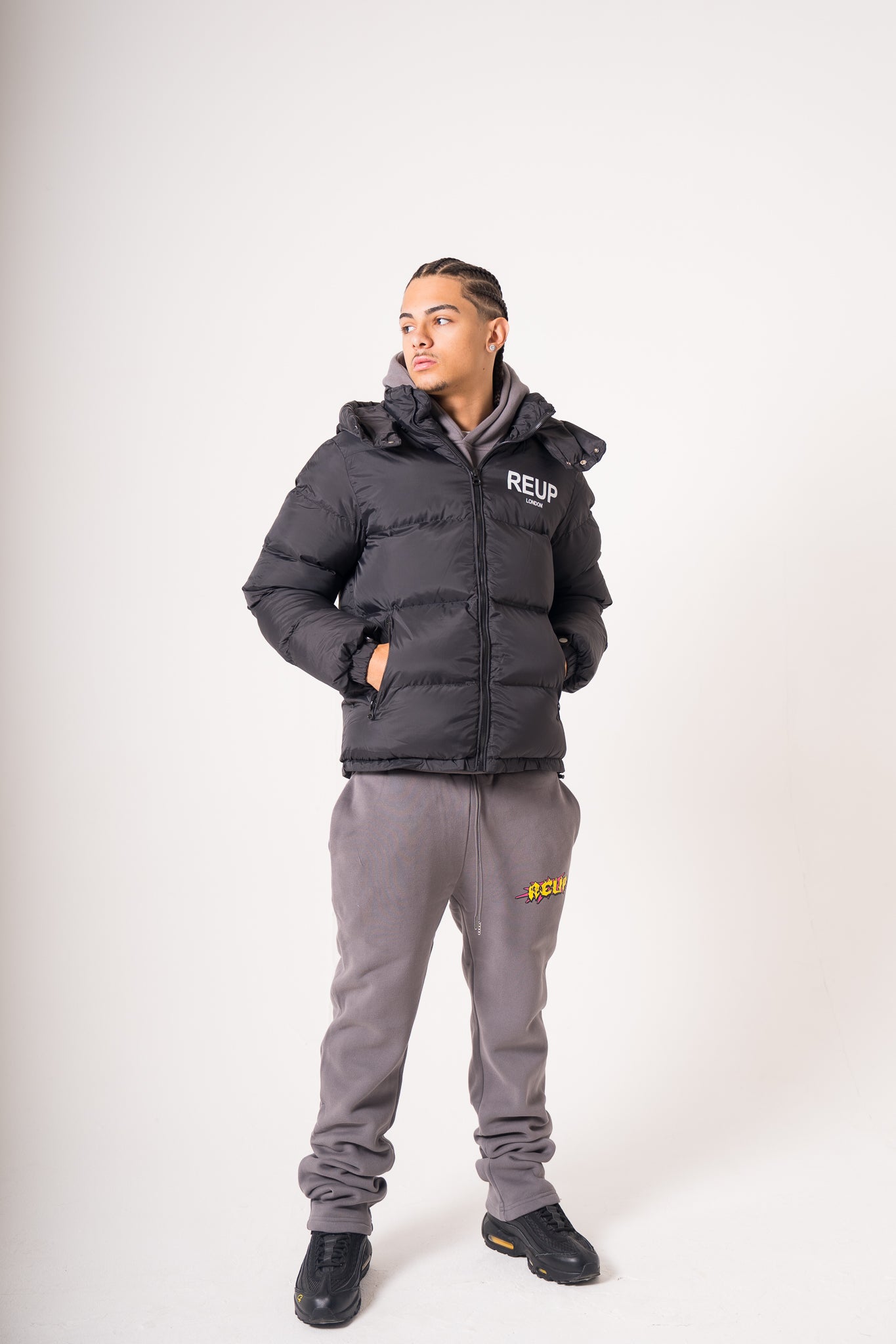 LOVE THE RE PUFFER (BLACK)